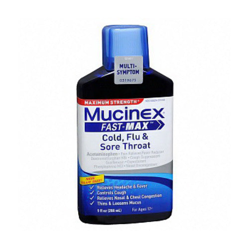 Mucinex Maximum Strength Fast-Max Adult Liquid - 9 Oz